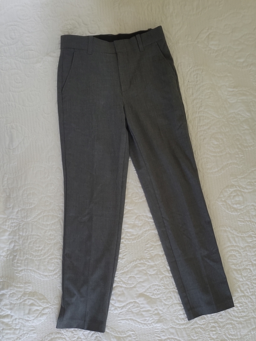 Boys Charcol Grey Dress Pants Size 12